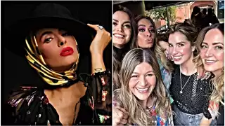 La tapatía se burló de los comentarios de su compañera y amiga. Foto: Instagram Galilea Montijo y Andrea Legarreta