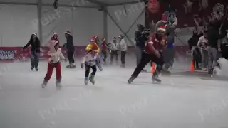 ¡Por fin! Inauguran pista de hielo 2025 gratuita en la capital de Campeche; estos son los horarios