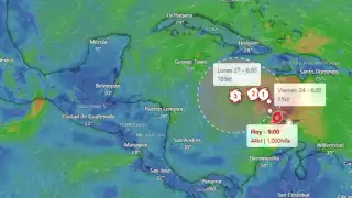 Tormenta Tropical Melissa podría evolucionar en Huracán categoría 3 en el Caribe; sigue la vigilancia en la Península de Yucatán