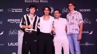 El elenco de 'La sociedad de la nieve' se encuentra en la Riviera Maya para los Premios Platino 2024