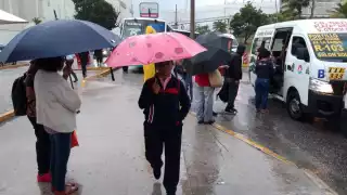 Se recomienda tomar precauciones ante las fuertes lluvias