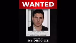 ICE ofrece recompensa de 10 millones de dólares por Iván Archivaldo Guzmán, líder de “Los Chapitos”