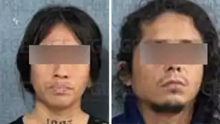 A la pareja se le decomisó marihuana y cristal