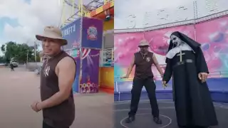 Famoso youtuber llega a la Feria Yucatán Xmatkuil sólo para conocer a 'La Monja': VIDEO