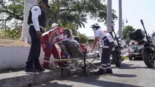 La abuelita empezó a sentirse mal en la zona del Parque de San Martín