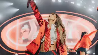 Anahí ha mostrado que el escenario y ella son uno solo. Foto: Especial