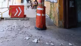 Palacio Municipal de Tixkokob se sigue cayendo a pedazos; ciudadanos reclaman intervención