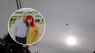 AMLO estuvo acompañado de la Gobernadora de Campeche