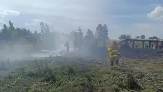 Una pareja junto al piloto y copiloto murieron en el desplome de la avioneta