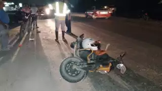 El conductor estacionó el automóvil metros después del lugar del accidente