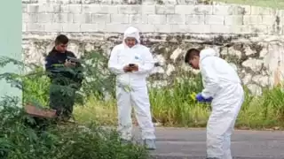 Al lugar llegaron elementos de Servicio Médico Forense