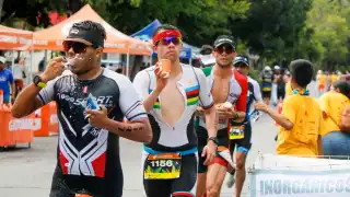 Ricardo Morales y Camila Alcalá conquistan el Triatlón AsTri Mérida 2024