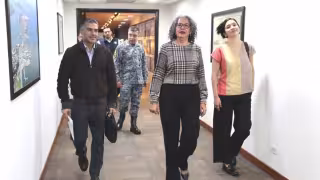 Harfuch supervisa seguridad en Sinaloa y anuncia refuerzo de policías en Culiacán y Mazatlán