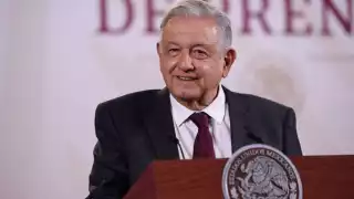 Andrés Manuel López Obrador encabeza este martes 9 de abril, la conferencia mañanera desde Palacio Nacional