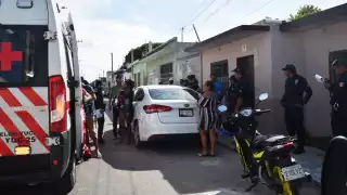 El golpe fue inevitable, quedando tendida sobre el pavimento con diversas heridas