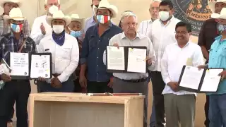 El presidente Andrés Manuel López Obrador indicó que, a más tardar en diciembre de 2023, quedarán concluidas las obras para el bienestar del pueblo Yaqui, en Sonora