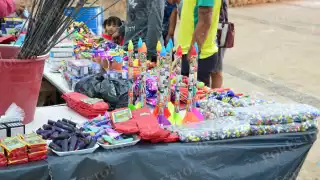 Bajan incendios por pirotecnia en Campeche: solo tres reportes durante fiestas decembrinas