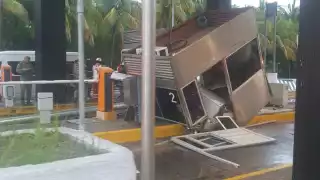 El trailero quiso escapar, pero fue detenido en el Centro de la ciudad