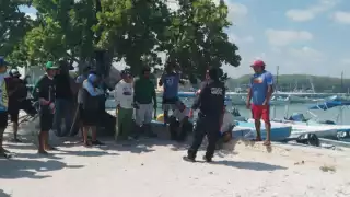 Ante el ataque, fue necesario pedir ayuda de los paramédicos