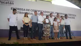 El evento oficial se realizó en la cancha del Centro de Desarrollo Integral de San José Tecoh