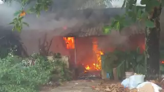 En el incendio se registraron graves daños materiales