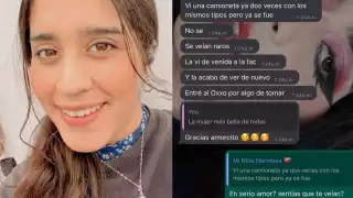 Su último mensaje enviado fue a la 1:40 de la tarde