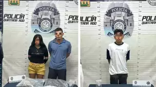 Detienen a presuntos 'tiradores' en Playa del Carmen