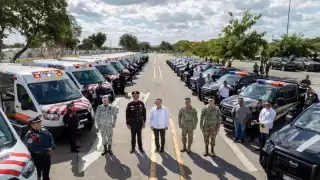 Yucatán fortalece a la SSP y policías municipales con 99.3 mdp en equipamiento