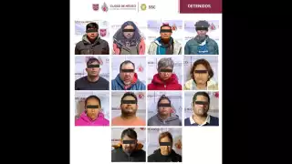 Cae “Concha”, líder de célula criminal en Tláhuac e Iztapalapa: 14 detenidos y más de mil dosis de droga