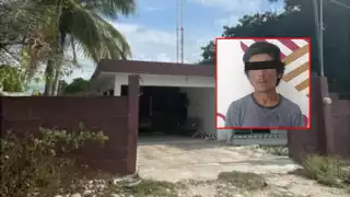 Sorprenden robando a “El Kiko” en vivienda de Villamadero, Seybaplaya