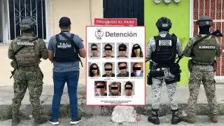 Cinco cateos contra narcomenudeo en Cancún y Cozumel: 11 detenidos y droga asegurada