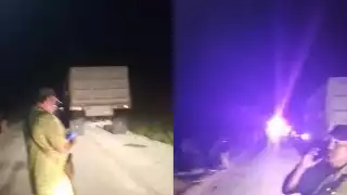 Fatal accidente en Champotón: motociclista pierde la vida tras chocar contra camión de volteo