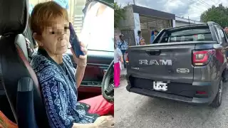 La mujer fue exhibida por vecinos de la colonia Cortés Sarmiento de Mérida