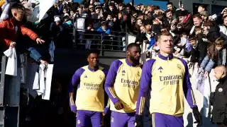 En la práctica no estuvieron los franceses Eduardo Camavinga y Ferland Mendy ni el español Lucas Vázquez, los tres se ejercitaron en solitario en un campo anexo