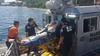 Se ordenó la evacuación y traslado a la mencionada Estación Naval de Puerto Juárez la tarde de este miércoles