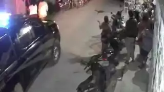 Agentes municipales arribaron al sitio y exhortaron a ambas partes que acudieran a la Comandancia