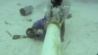 En marzo, un barco destruyó el ducto y las brigadas de la compañía tardaron tres días para reparar el daño