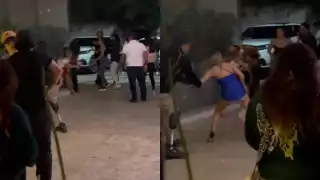 El video de la pelea de las mujeres en un bar de Mérida fue compartido en redes sociales