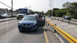 La carambola dejó daños materiales de miles de pesos