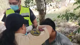 Oficiales de esa ciudad tomaron datos del hecho y recopilaron información de los familiares de cómo sucedió el accidente