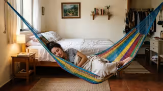 Por esta razón dormir en hamaca tiene más beneficios que las camas en Yucatán