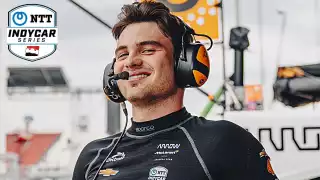 Patricio O’Ward, piloto mexicano, consigue el mejor tiempo en la pretemporada de la IndyCar