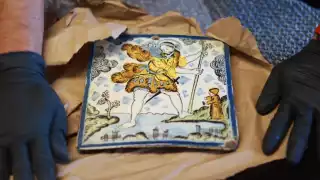 11 piezas arqueológicas, paleontológicas e históricas fueron recuperadas por la SRE