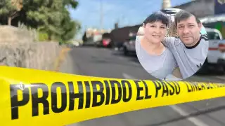 El hombre fue detenido cuando intentó escapar de la escena del crimen