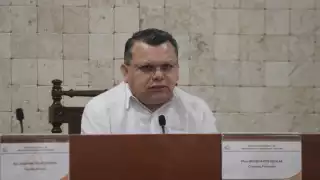 Aguilar detalló que el aspirante no presentó la documentación completa sobre la inscripción de su asociación civil