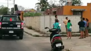 La policía de Motul arribó tras el reporte de balazos sin que se tuvieran personas detenidas