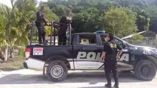 Los vecinos no conocen la identidad del hombre que fue detenido