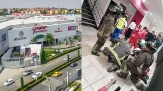 Cae un elevador en el centro comercial Gran Sur de la CDMX; hay un herido y un muerto
