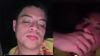 Triste, Eduin contó a sus seguidores el robo que sufrió. Foto: Especial