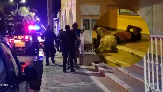 El lesionado fue trasladado a un hospital para su atención médica